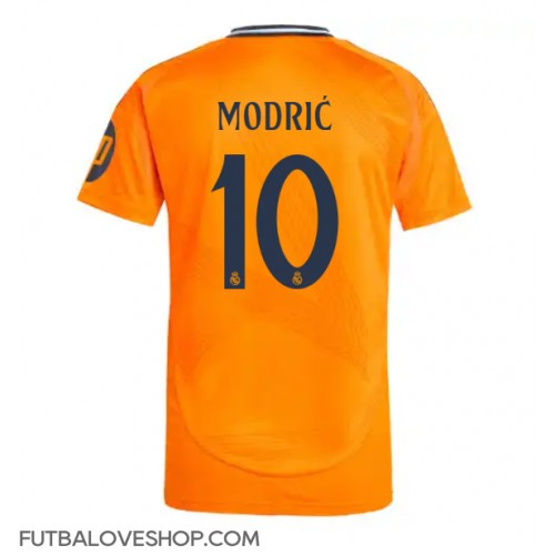 Dres Real Madrid Luka Modric #10 Preč 2024-25 Krátky Rukáv